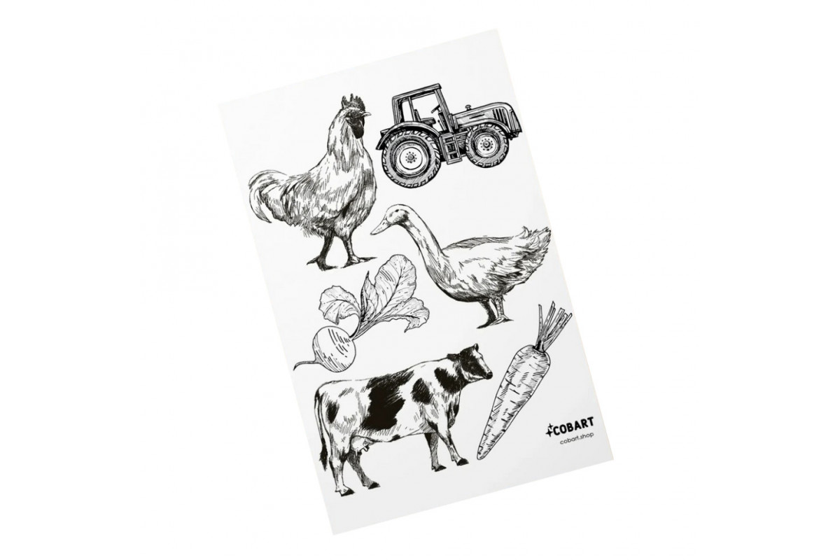 Дитячий стікерпак Village СS-VS-006 прозорі