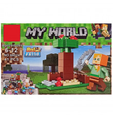 Конструктор детский "Minecraft" 66024K-3, 42 детали
