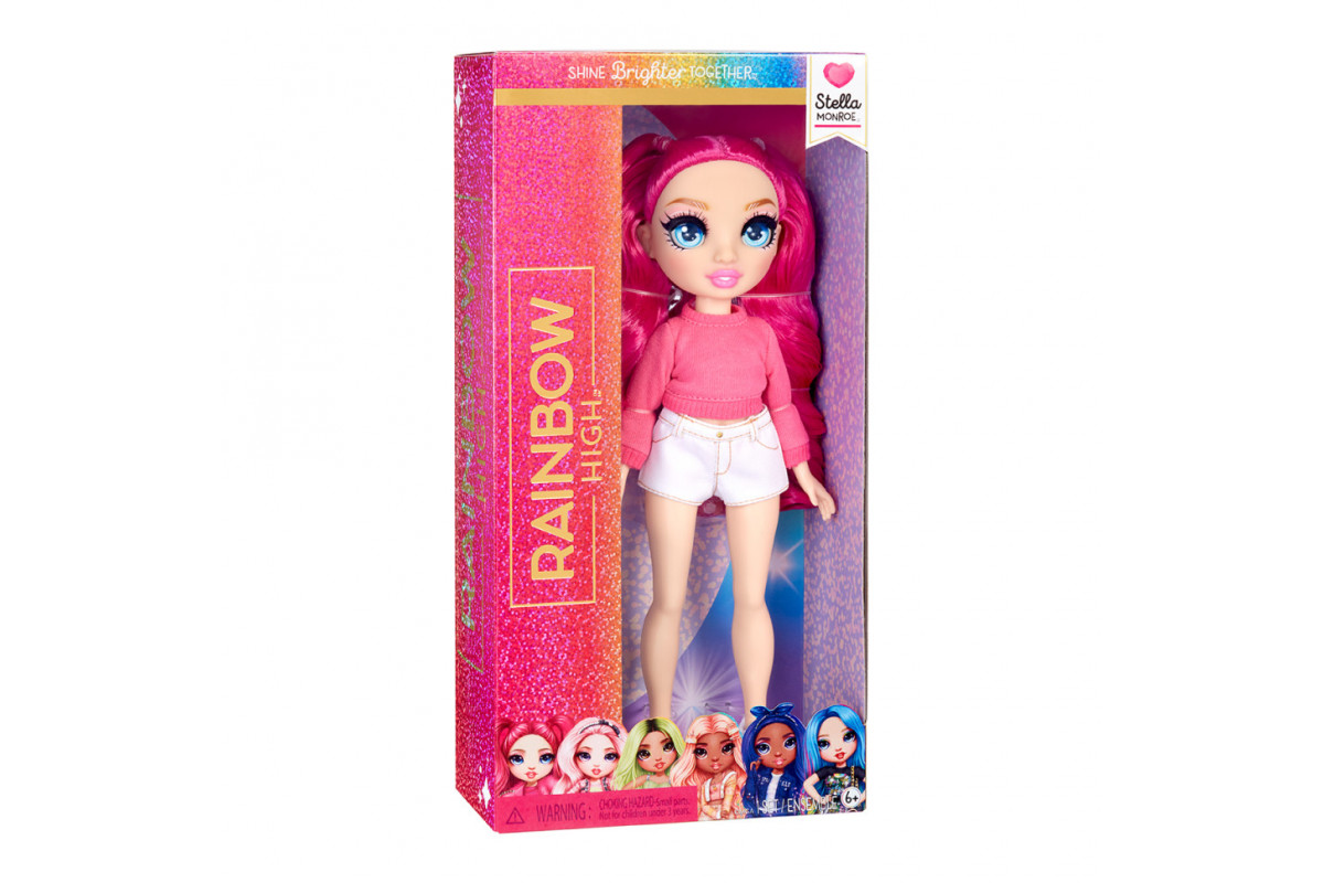 Детская игровая кукла Стелла Rainbow High 988663 серии "ОРР" S2 с артикуляцией
