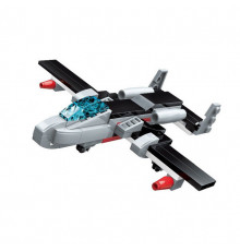 Конструктор Qman 1418Q-1-8 військовий транспорт 74-101 деталь  Літак Звукова хвиля