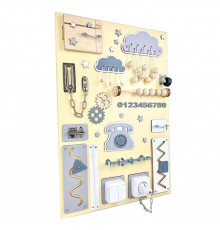 Розвиваюча іграшка для малюків Бізіборд TG100007, 60х40 см, Жовтий