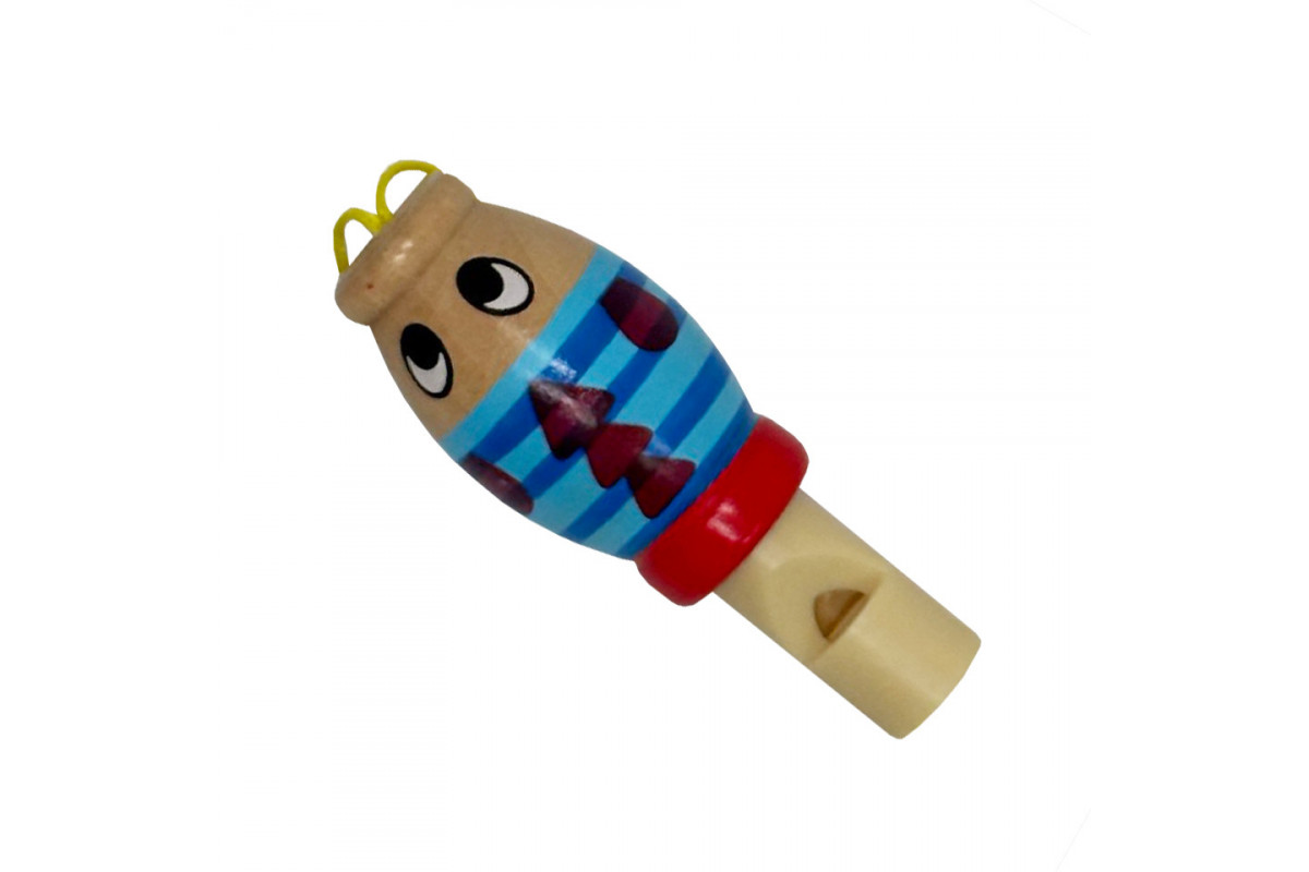 Деревянная игрушка Свисток MD 1934-8 на петельке