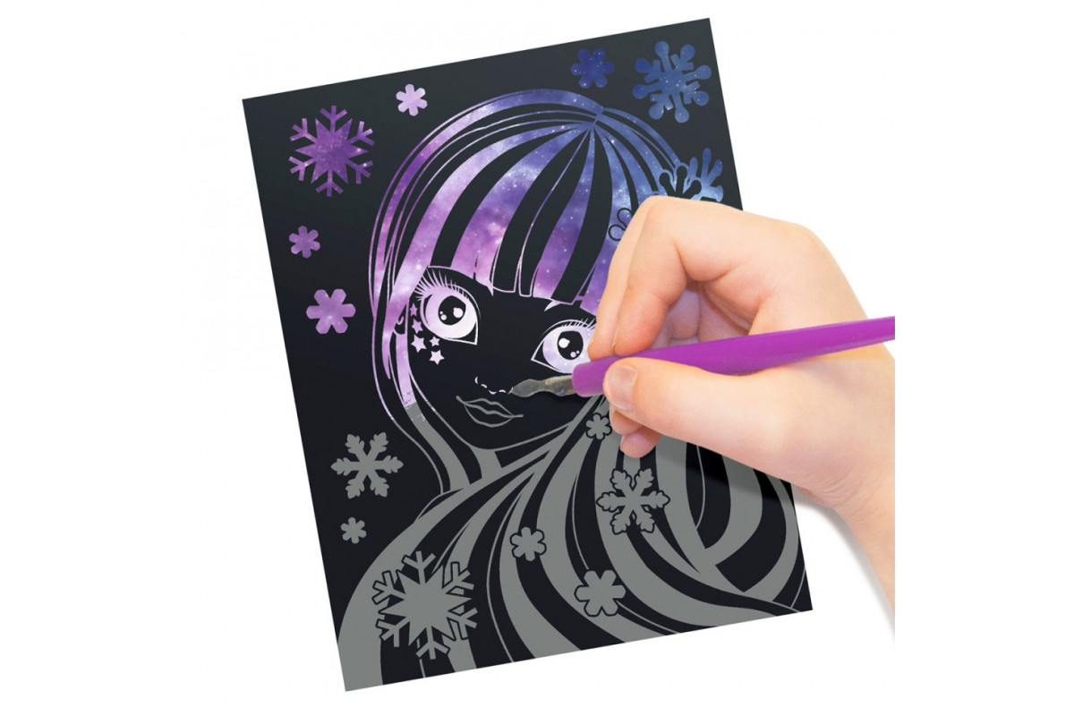 Набір для творчості Гратаж: Зоряні гравюри Nebulous Stars 11014, 5 основ