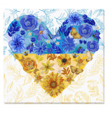 Набор для вышивки бисером "Всегда в сердце" AB-871 33х32 см