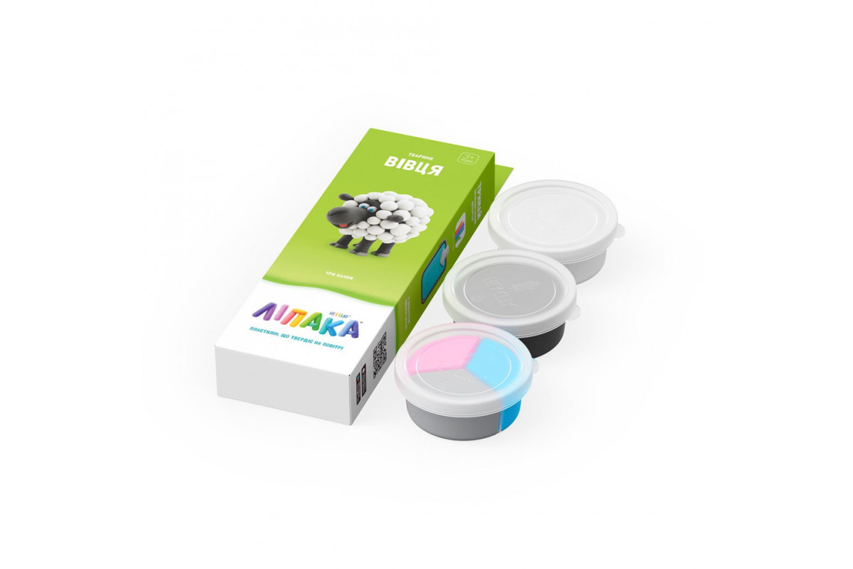 Набір самозатвердіючого пластиліну Вівця ЛІПАКА 30049-UA01