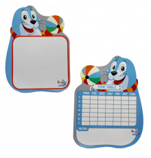 Досточка для рисования "Тюлень" TD2023136-6 маркер в комплекте 21-27 см