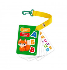 Набор обучающих карточек "Буквы и животные" Vladi Toys VТ2000-21