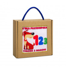 М'яка книжка-шуршалка "М'яка рахівничка" 823477