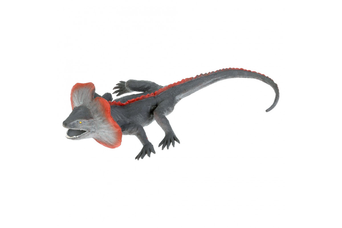 Игрушка резиновая Ящерица Bambi W628-71BT/116T силиконовый наполнитель  Серый