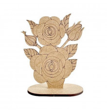 Фигурка для раскрашивания и декорирования "Шиповник" FDZ-535