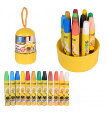 Набор детских восковых мелков CE150407 в наборе 12 цветов