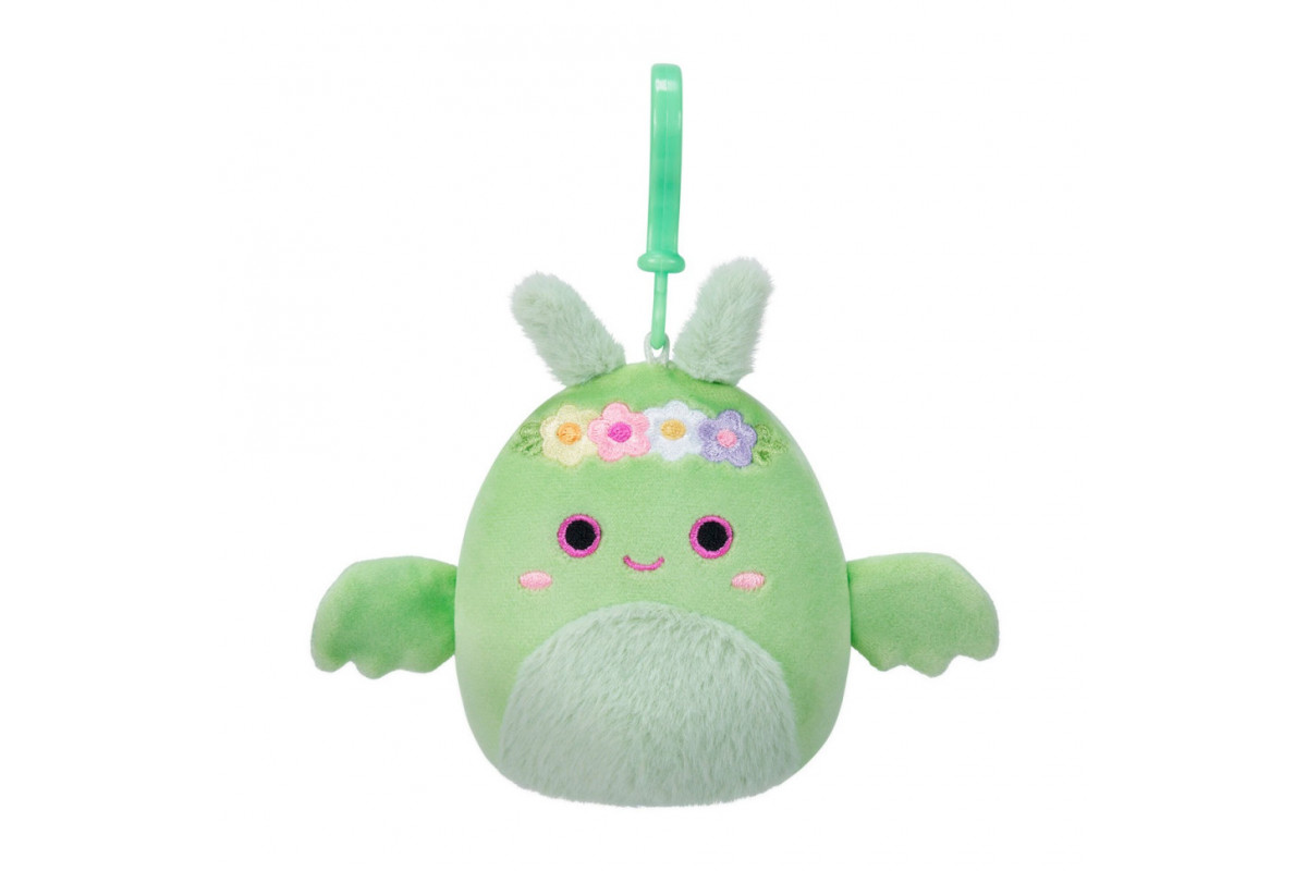 Мягкая игрушка на клипсе "Дракон Тов" Squishmallows SQCP00217, 9 см