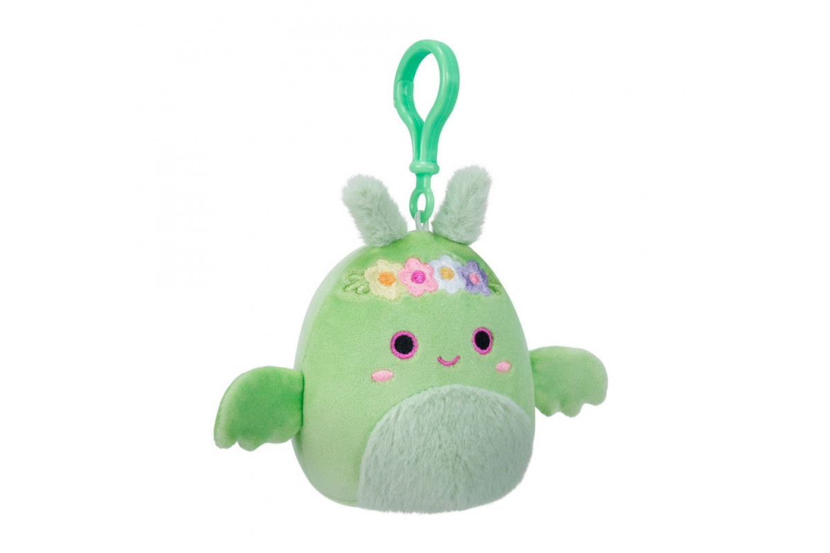 Мягкая игрушка на клипсе "Дракон Тов" Squishmallows SQCP00217, 9 см