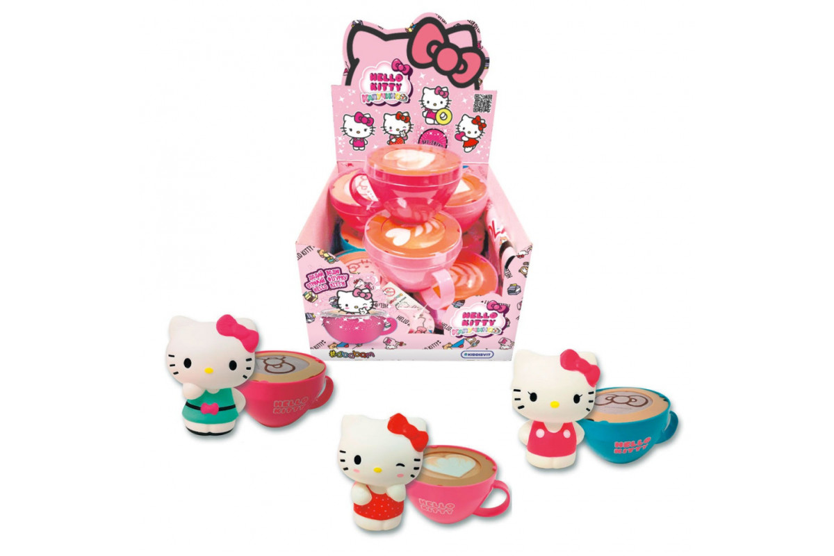 Коллекционная фигурка-сюрприз "HELLO KITTY–КАПУЧИНО" #sbabam 31/CN21