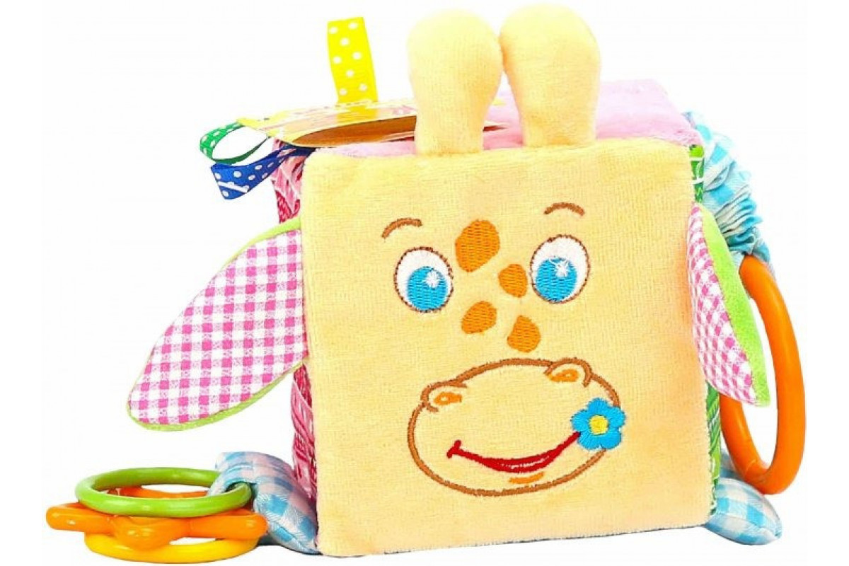 Підвіска-кубик Зоо "Жираф Бешкетник" МС 110202-04