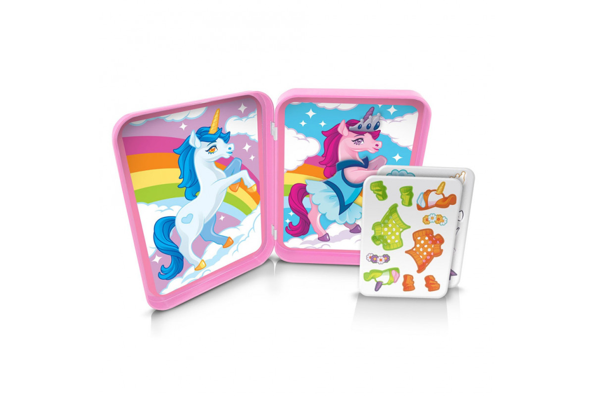 Дорожня гра Одягни єдинорога YAGO 40296 магнітна