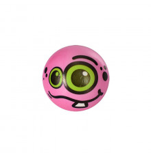 Мяч детский Монстрик Bambi MS 3438-2 диаметр 7,6 см фомовый Розовый