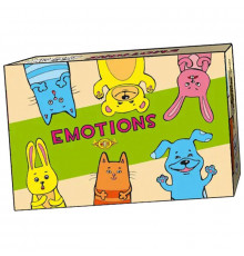 Настольная карточная игра "Emotions" МКЗ0810, 64 карточки с изображением