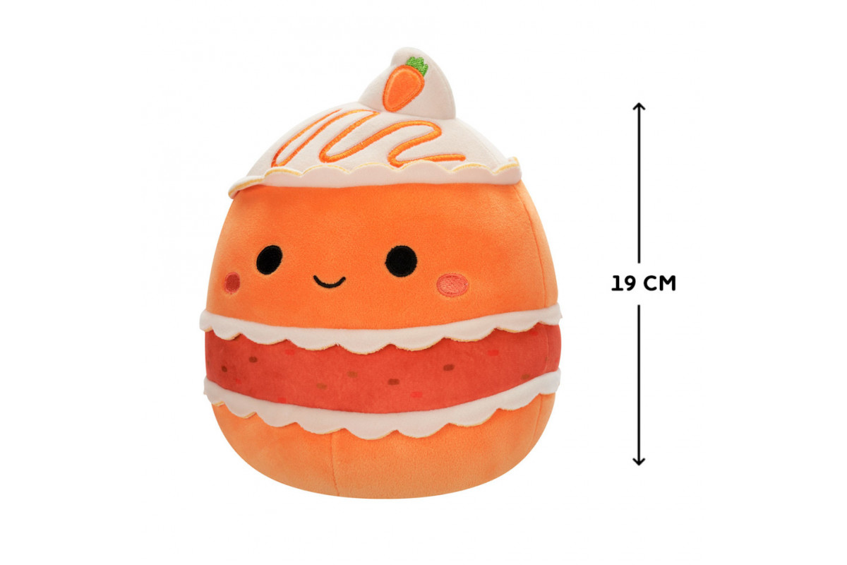 Мягкая игрушка Морковный тортик Squishmallows SQER00835, 19 см