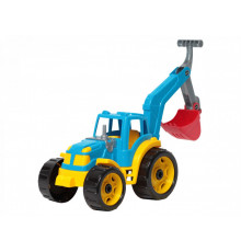 Іграшковий трактор з ковшем 3435TXK деталі рухливі  Різнокольоровий