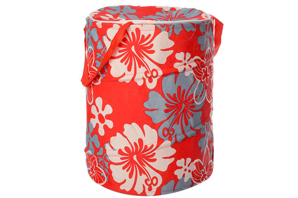 Корзина для игрушек M3732 диаметр 30 см, высота 38 см, крыш-застеж-мол, 2 ручки M3732-4