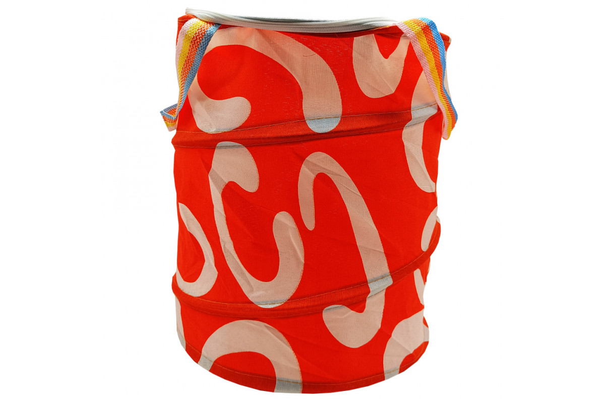 Кошик для іграшок M3732 діаметр 30 см, висота 38 см, дах-застібка-мол, 2 ручки M3732-11