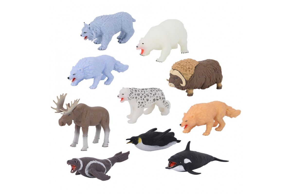 Стретч-игрушка в виде животного "Стражи ледяного мира" #sbabam 67/CN24 серии Legend of animals