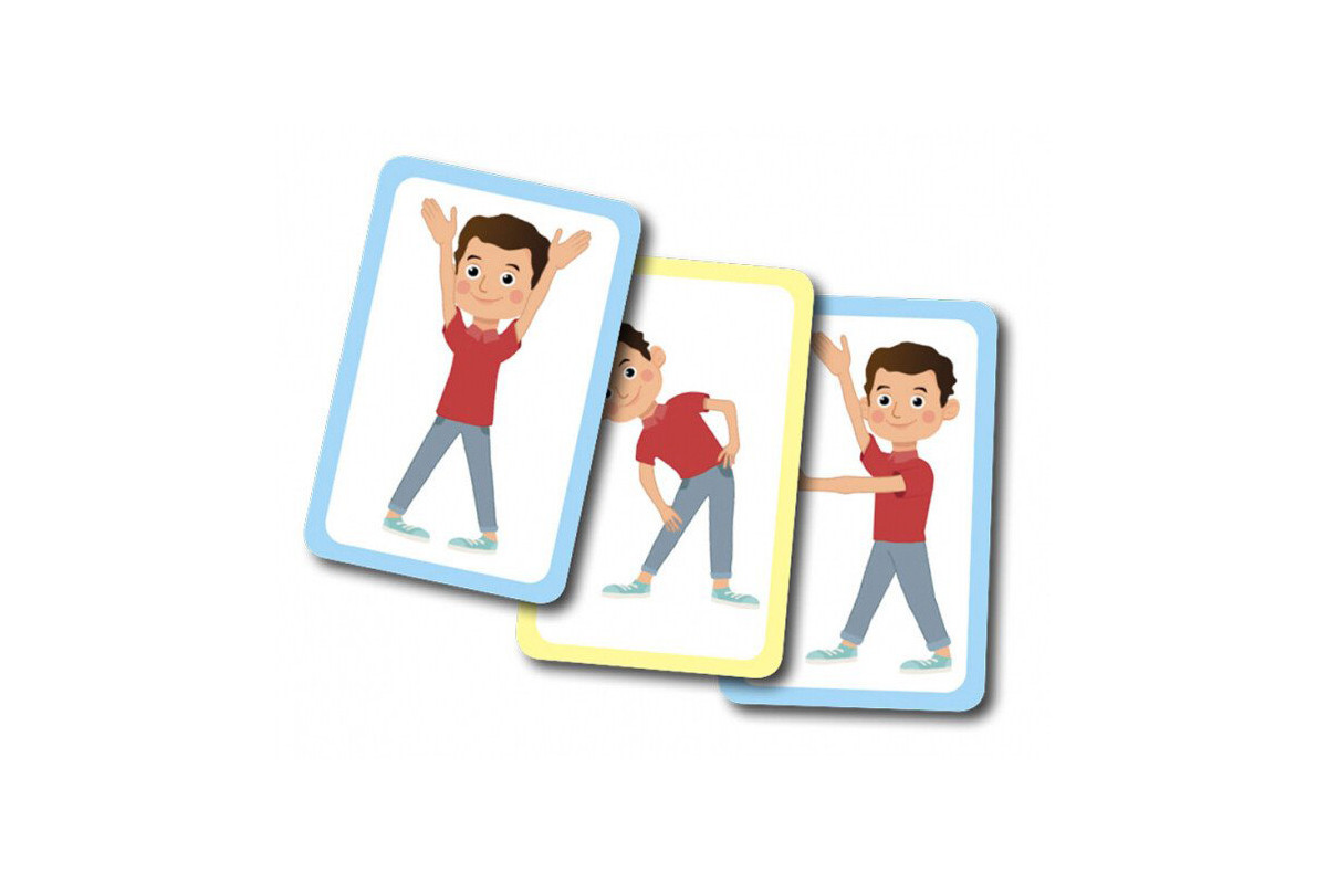 Карткова гра "Повторюй за мною" 1080003, III рівень складності 36 карток