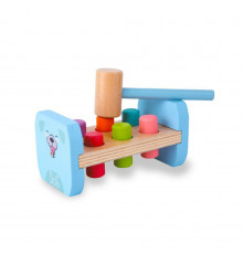 Деревянная игрушка стукачка "Собачка" MD 0839 молоток Собака