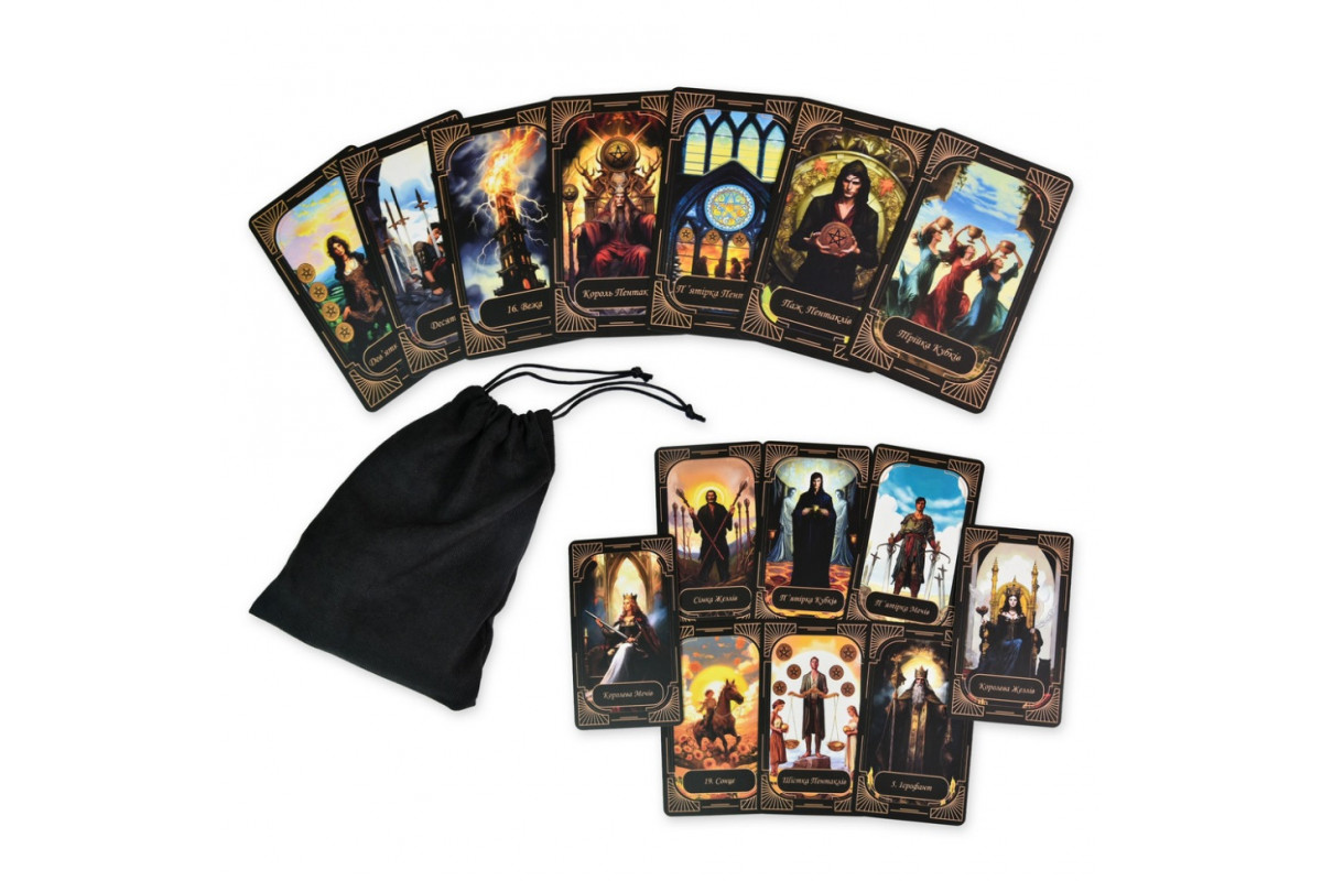Гадальные карты Таро 30472 инструкция 78 штук
