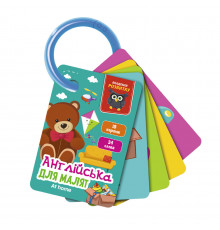 Карточки на кольце "Дома" VT5000-18 английский язык