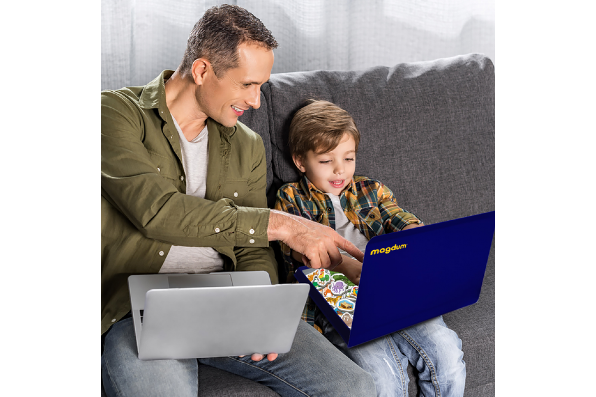 Набор магнитов Мир животных Большая магнитная история ML4032-05 EN 75 магнитов