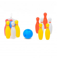 Детский игрушечный Боулинг 6805, 6 кеглей, 1 мяч