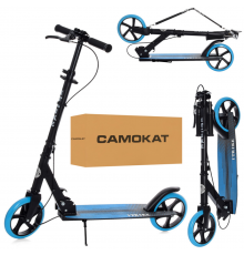 Самокат дитячий iTrike SR 2-049-1-BBL складаний