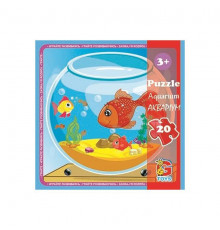 Пазлы детские "Домашние питомцы" LH05, 20 элементов