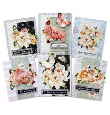 Набор для создания поздравительных открыток "Where beauty lives" FDGCK-047, 6 шт