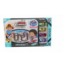 Іграшковий набір "Rapid World" 6688-153A, машинки, збирається в мішок