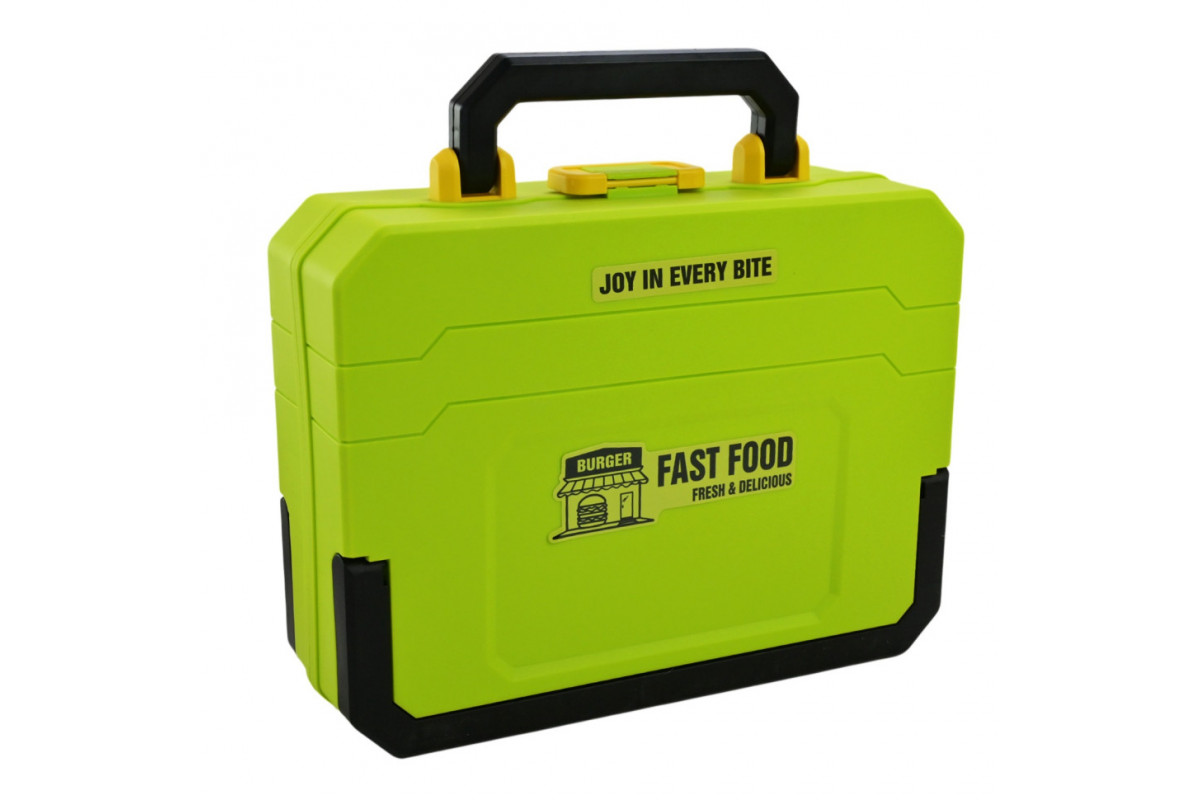 Детская игрушечная кухня "Фаст-фуд" 668-159/160(Green) с аксессуарами