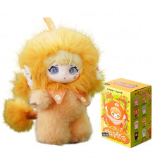 Коллекционная мягкая игрушка с кольцом "Пати зверушек" Pop Top 17Zl-0601 серии "Ziyuli"