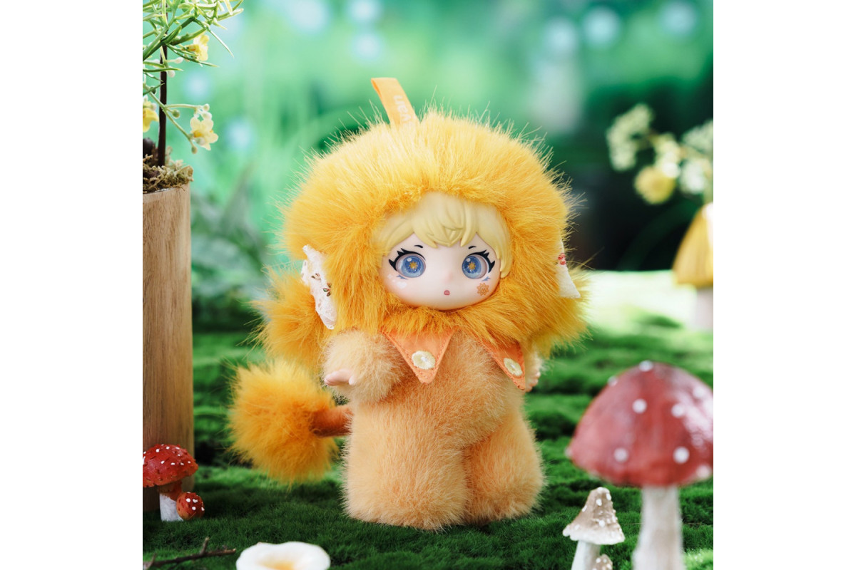 Коллекционная мягкая игрушка с кольцом "Пати зверушек" Pop Top 17Zl-0601 серии "Ziyuli"