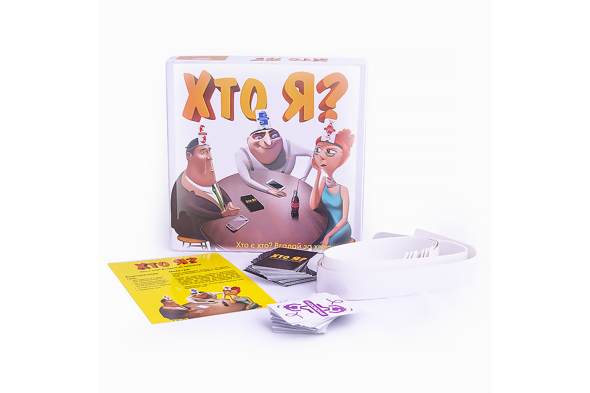Настольная игра Кто я? Arial 910411 на укр. языке