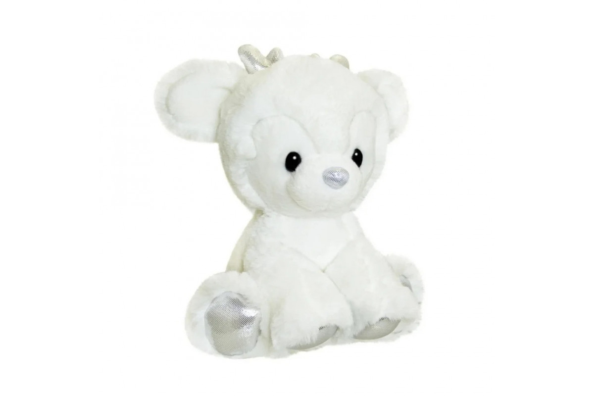 Дитяча м'яконабивна іграшка "Оленя" Aurora 220492C білий, 20 см