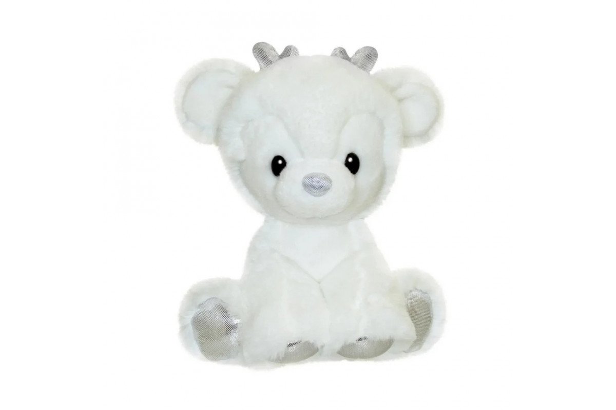 Дитяча м'яконабивна іграшка "Оленя" Aurora 220492C білий, 20 см
