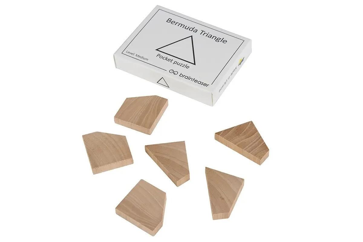 Набір дерев'яних головоломок "Wooden mini puzzle set #2" set2en 6 штук