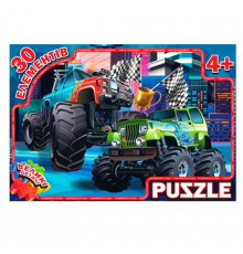 Дитячий пазл "Круті тачки" RI17092114, 30 елементів