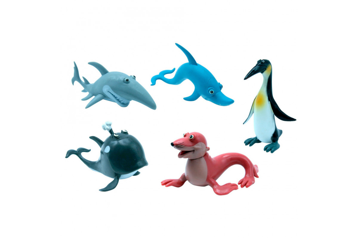 Детский игрушечный набор "Океан" 8833 в наборе 5 штук в наборе 5 штук