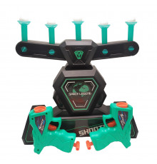 Воздушный тир 3362 светящийся в темноте, мягкие пули