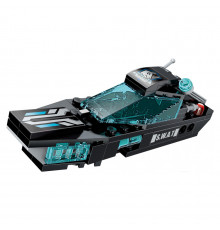 Детский Конструктор Qman 1413-1-8 транспорт, оружие, 95 дет Wave Breaker Yacht