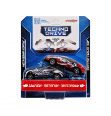 Набір ігрових машинок "Крутий переворот" Flip'ems TechnoDrive 1311, 2 машинки Вид 3