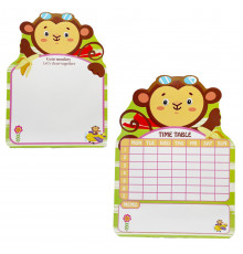 Досточка для рисования "Обезьяна" TD2023136-3 маркер в комплекте 21-27 см